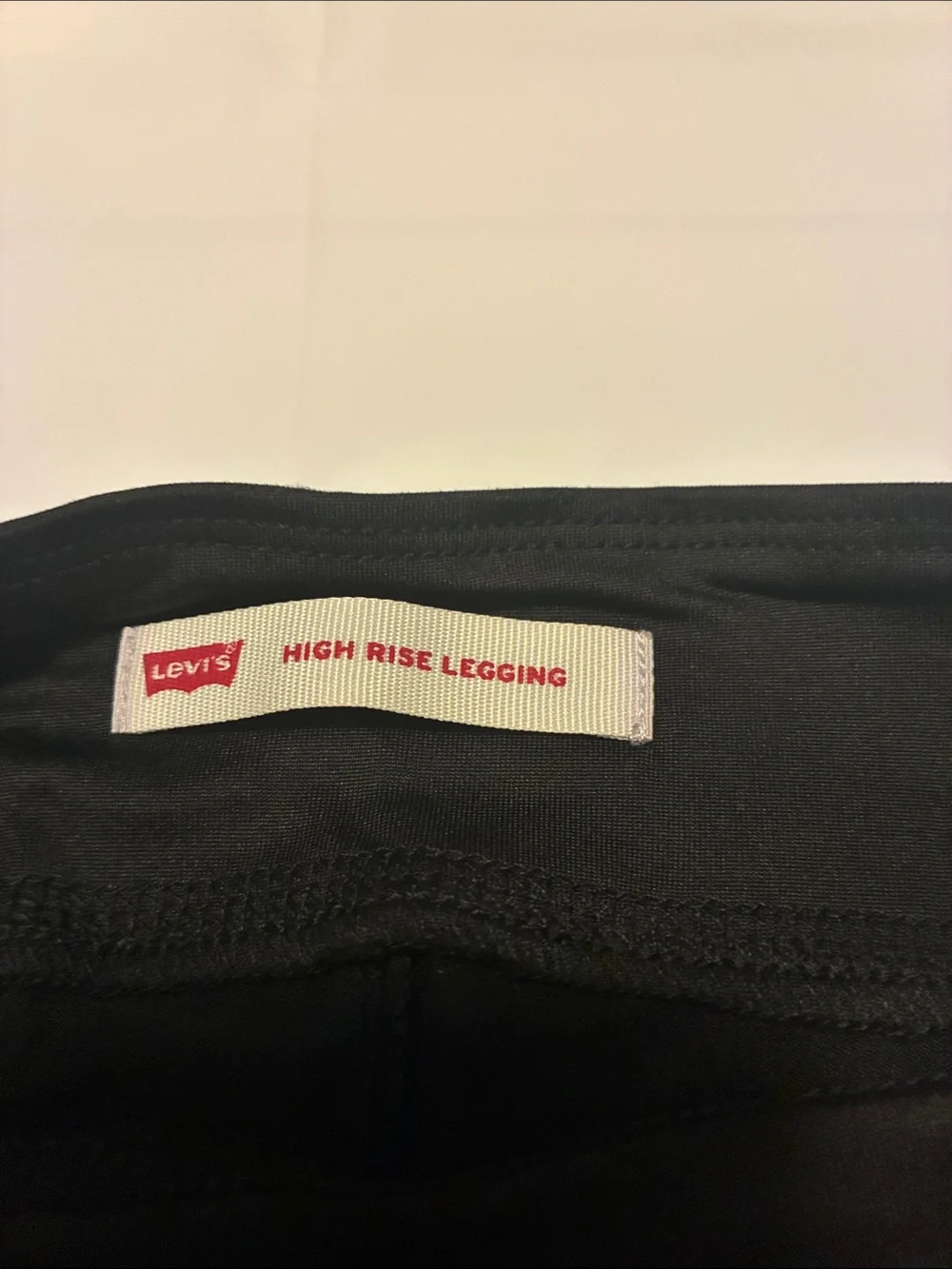 Levi's Black and White Logo Panel Kids Leggings